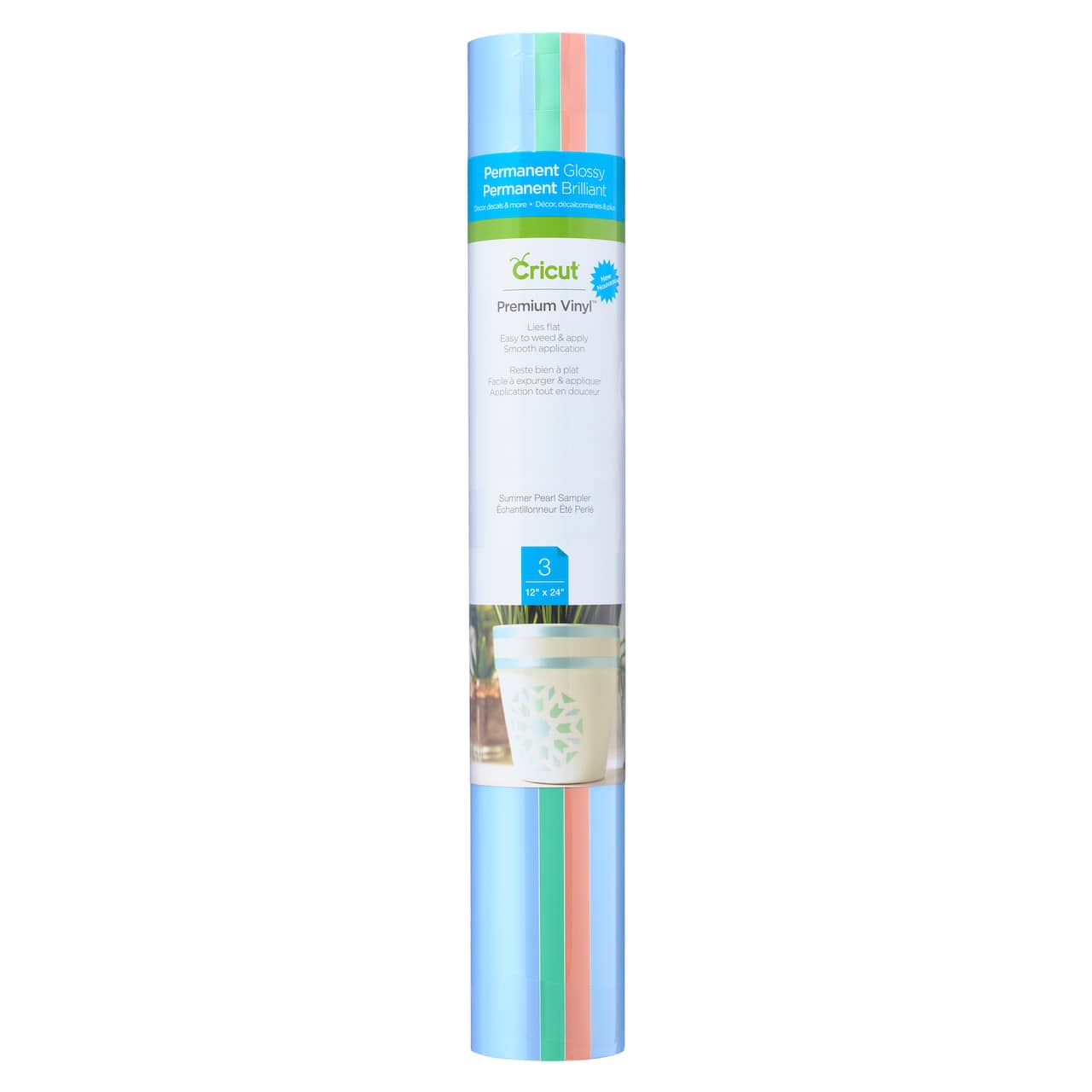 Cricut® Premium Pearl Pastel Vinyl, Summer